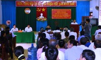 Delegación parlamentaria de la provincia de Quang Ngai se reúne con votantes