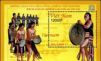 Sellos de correos presentan imagen de Vietnam