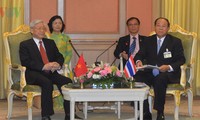 Prosiguen actividades del líder partidista de Vietnam en Tailandia