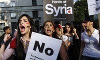 Amplio rechazo al plan estadounidense de intervención militar contra Siria