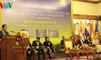 Vietnam en VIII Conferencia Ministerial de ASEAN sobre bienestar y desarrollo social 