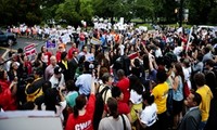 Protestan en Estados Unidos exigiendo reforma de inmigración 