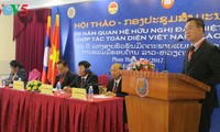 Efectúan seminario sobre relaciones especiales Vietnam-Laos