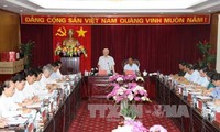 Líder partidista vietnamita visita y trabaja en Bac Kan 