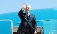 Máximo líder político de Vietnam inicia gira por Indonesia y Myanmar