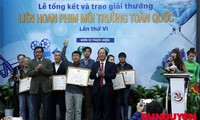 Entregan premios del VI Festival Nacional de Cine para el Medio Ambiente de Vietnam