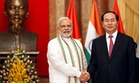 Prensa india destaca visita del presidente vietnamita a su nación