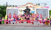 Celebran diversas actividades por el aniversario del natalicio del presidente Ho Chi Minh