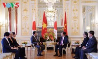 Prosiguen actividades del presidente vietnamita en su visita a Japón