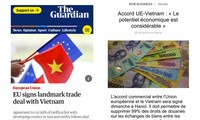 Prensa europea destaca la firma del acuerdo de libre comercio con Vietnam