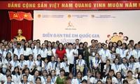 Efectúan en Hanói VI Foro Infantil de Vietnam