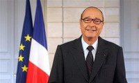 Hommage à l’ancien président français Jacques Chirac