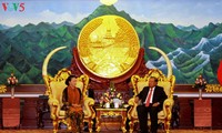 Presidenta del Parlamento de Vietnam concluye visita a Laos 