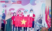 Alumnos vietnamitas logran medallas de oro en competición internacional de ciencias