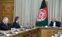 Dirigentes de Afganistán y Estados Unidos debaten la retirada de tropas norteamericanas