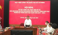 Vietnam pretende integrar el tema de derechos humanos en el sistema educacional del país