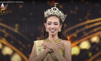 La representante de Vietnam coronada como Miss Grand International 2021
