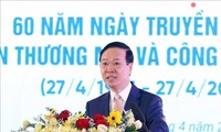 Presidente de Vietnam asiste al 60 aniversario de fundación de VCCI