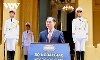Vietnam celebra acto de izamiento de bandera de ASEAN por 56.° aniversario de su fundación