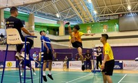 Atletas vietnamitas compiten exitosamente en el primer Campeonato Asiático y Juvenil de Volante Patada 2023