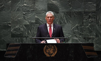 Presidente cubano pide equidad y justicia globales
