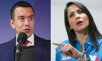 González y Noboa se enfrentan en debate previo a balotaje de los comicios presidenciales en Ecuador   