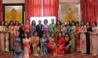 Presentan en Estados Unidos belleza del Ao Dai vietnamita