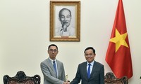 Vicepremier de Vietnam recibe a vicepresidente de grupo chino Huawei