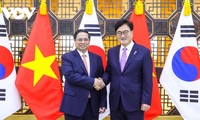 Primer ministro se reúne con presidente del Parlamento surcoreano
