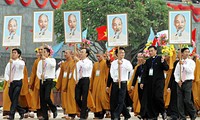 ศาสนาต่างๆในเวียดนามประกอบศาสนกิจอย่างเสรีและเสมอภาค