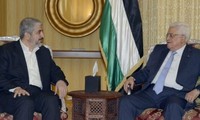 ประธานาธิบดีปาเลสไตน์พบปะกับหัวหน้าของกลุ่มฮามาสเพื่อหารือเกี่ยวกับข้อตกลงหยุดยิงกับอิสราเอล