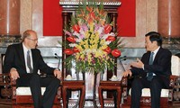 ประธานประเทศให้การต้อนรับหัวหน้าศาลฮังการี