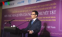 เวียดนามให้สัตยาบันอนุสัญญาของสหประชาชาติว่าด้วยสิทธิของคนพิการ