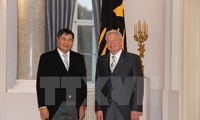 ประธานาธิบดีเยอรมนีแสดงความยินดีต่อการพัฒนาความสัมพันธ์กับเวียดนาม