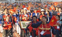 เวียดนามอยู่อันดับ 3 ในการแข่งขันอาเซียนพาราเกมส์ครั้งที่ 8