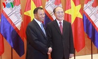 เวียดนามและกัมพูชาขยายความร่วมมือระหว่างรัฐสภา