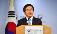 รักษาการประธานาธิบดีสาธารณรัฐเกาหลีเสนอแนวทางของรัฐบาลในปี 2017
