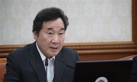 นายกรัฐมนตรีสาธารณรัฐเกาหลีเดินทางมาเวียดนามเพื่อเข้าร่วมพิธีศพประธานประเทศ เจิ่นด่ายกวาง