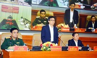 รองนายกรัฐมนตรี หวูดึ๊กดาม เข้าร่วมการประชุมวิดีโอคอนเฟอร์เรนซ์สรุปการปฏิบัติโครงการค้นหาและเก็บส่งอัฐิทหารพลีชีพเพื่อชาติ