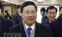 รองนายกรัฐมนตรีและรัฐมนตรีต่างประเทศ ฝ่ามบิ่งมิงห์ เยือนสาธารณรัฐประชาธิปไตยประชาชนเกาหลีอย่างเป็นทางการ