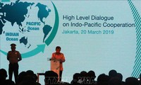 การสนทนาระดับสูงเกี่ยวกับความร่วมมือมหาสมุทรอินเดีย – แปซิฟิก มุ่งสู่ภูมิภาคที่สันติภาพ เจริญรุ่งเรืองและพัฒนาครอบคลุม