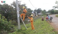 การเปลี่ยนแปลงในหมู่บ้านเซดังจากการมีไฟฟ้าใช้