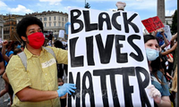 การชุมนุมประท้วงการเหยียดสีผิวได้บานปลายในยุโรป