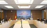 คณะผู้แทนสภาแห่งชาติเวียดนามเข้าร่วมและแสดงความคิดเห็นในการอภิปรายออนไลน์เกี่ยวกับร่างเอกสารของ APPF-29