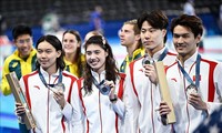 จีนนำหน้าในตารางเหรียญรางวัลของการแข่งขันโอลิมปิกเกมส์ 2024