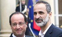 France establishes diplomatic ties with Syrian opposition force