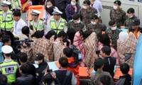 Republic of Korea sunken victims rescued 