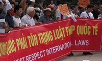 OVs continues rally to protest China’s illegal actions in the East Sea