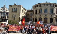 Vietnamese in Norway protest China’s violation of Vietnam’s EEZ