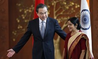 Chinese, Indian foreign ministers hold talks